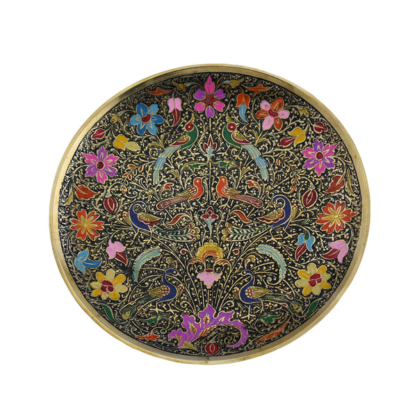 Trident EXIM Handmade Home Decor  Brass Plates. Painted & Engraved Decorations Of High Quality & Purity